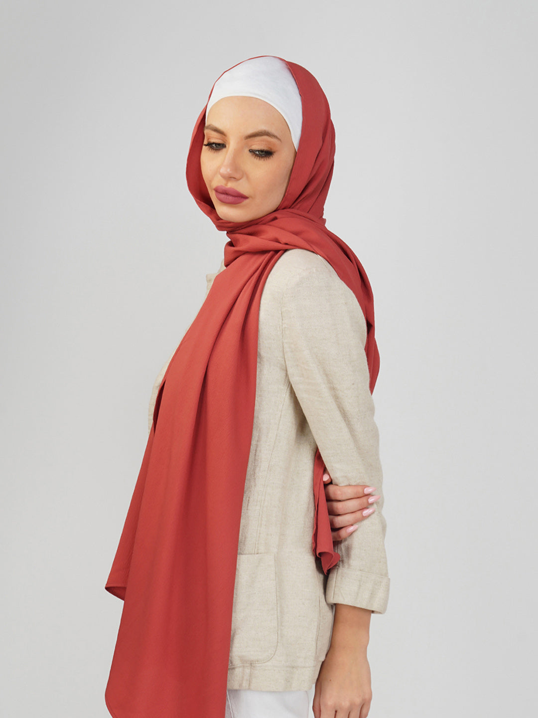 Soft Poly Crinkle Hijab