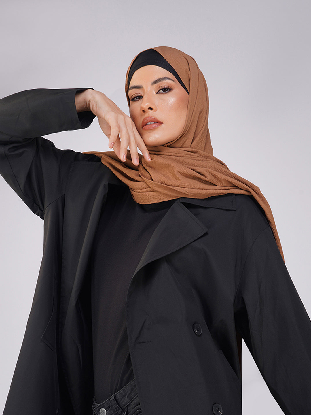 Soft Poly Crinkle Hijab