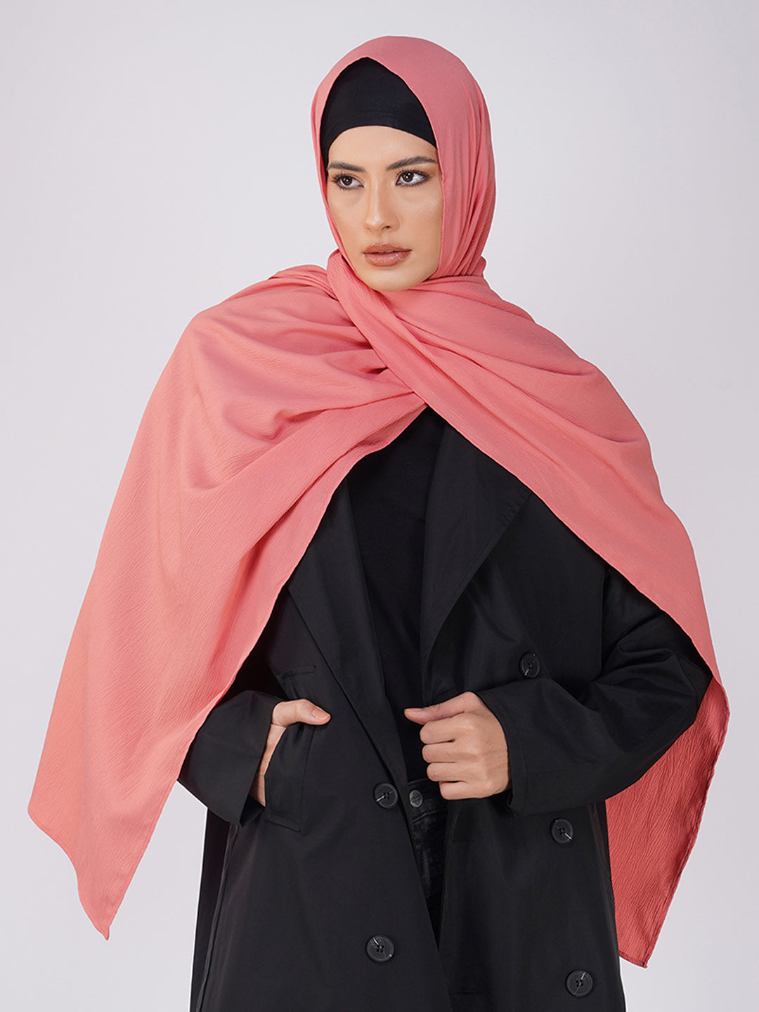 Soft Poly Crinkle Hijab