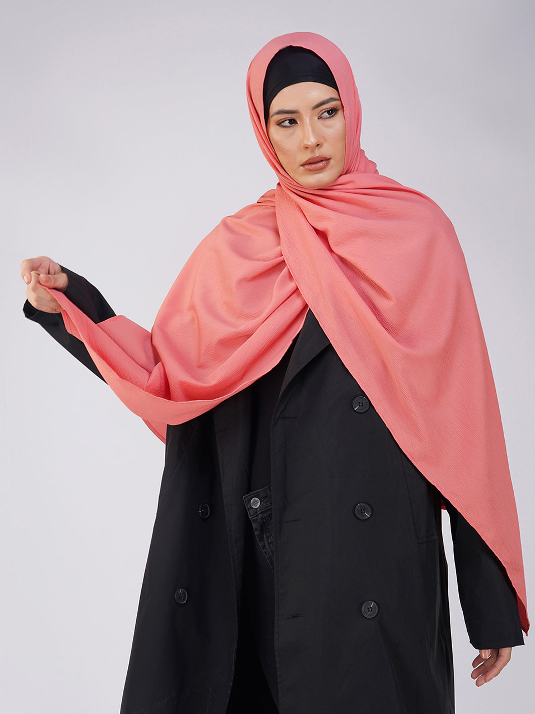 Soft Poly Crinkle Hijab