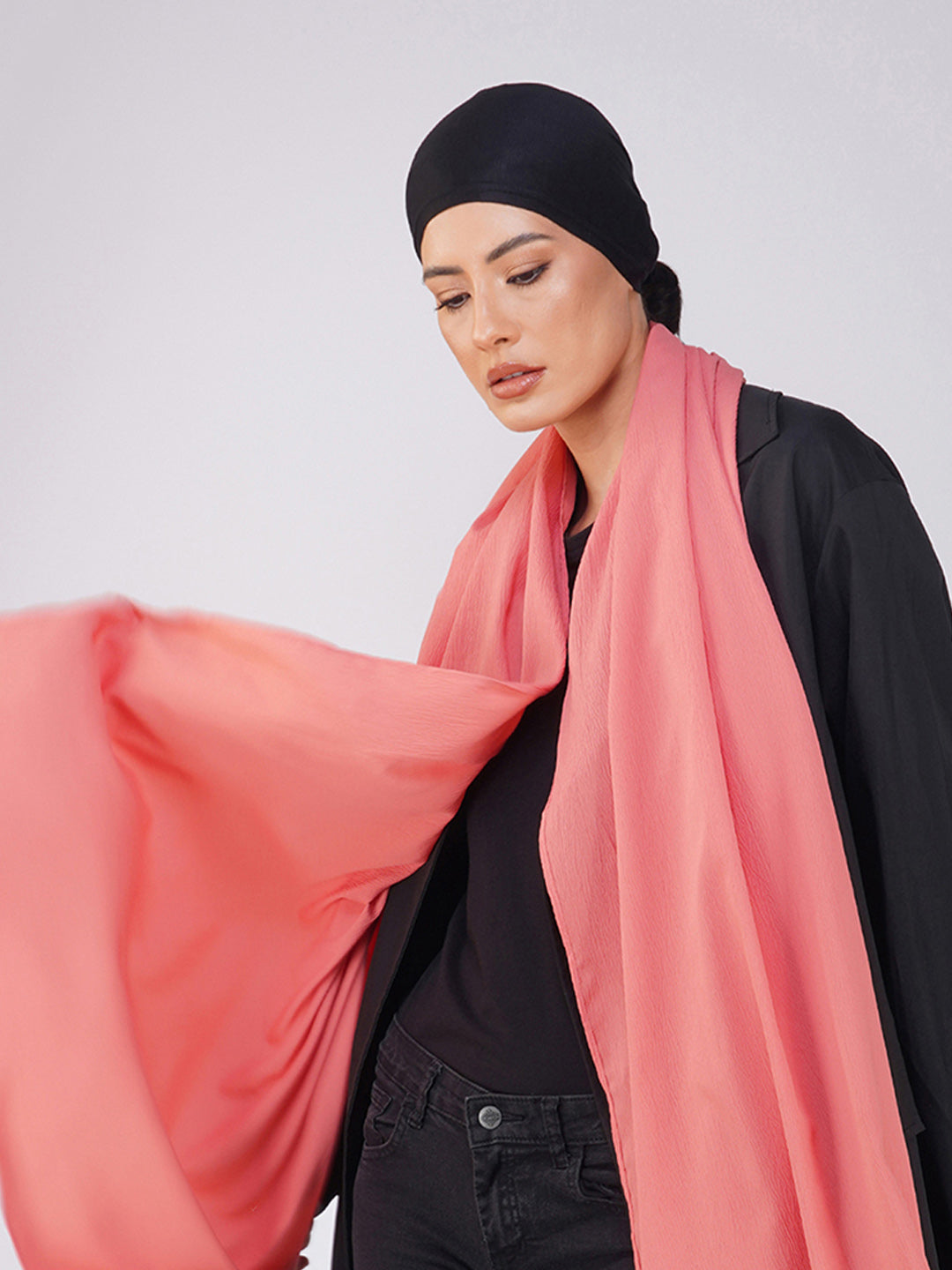 Soft Poly Crinkle Hijab