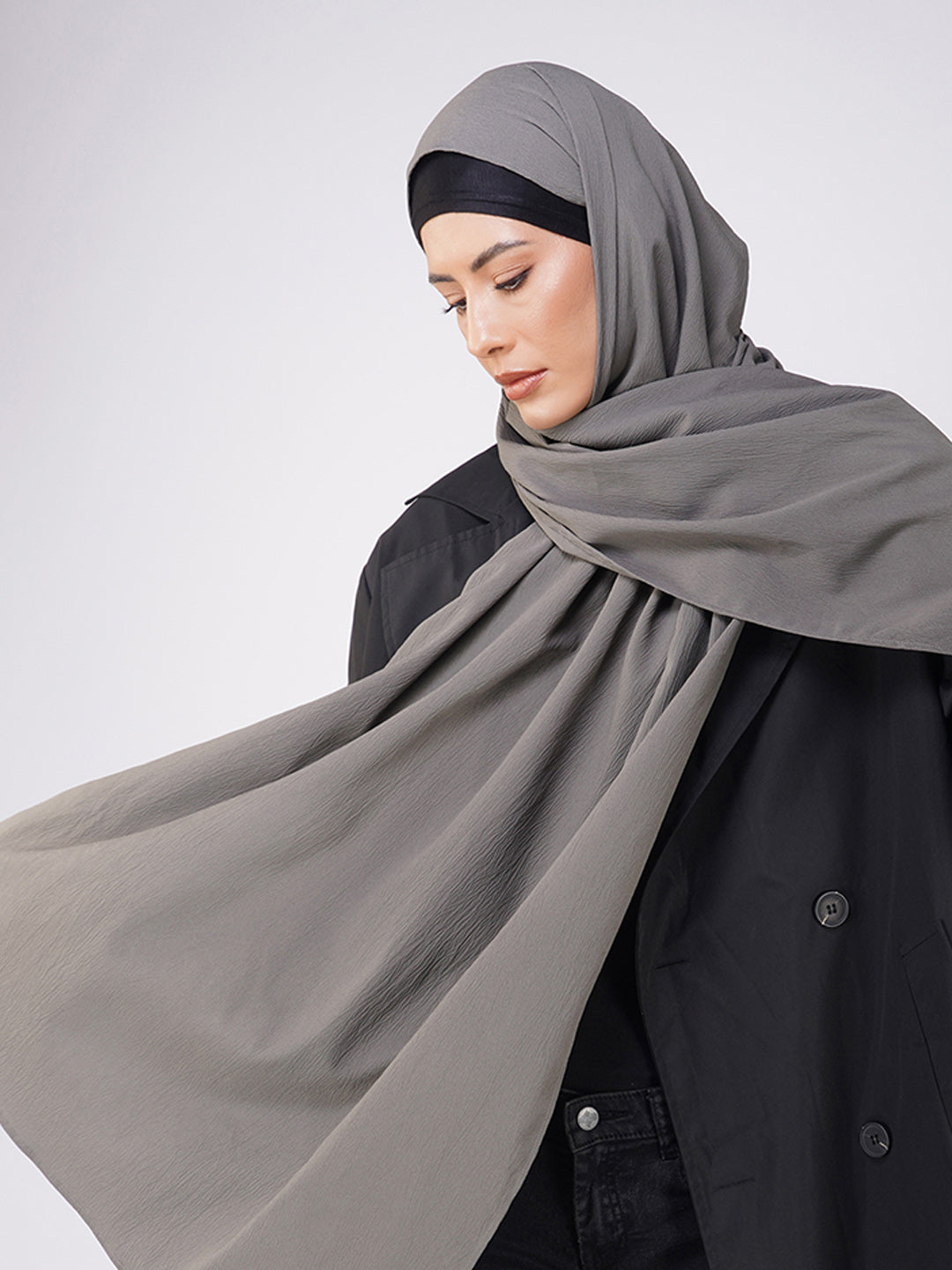 Soft Poly Crinkle Hijab