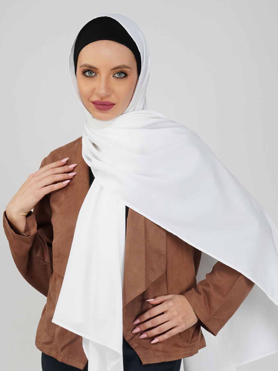 Soft Poly Crinkle Hijab
