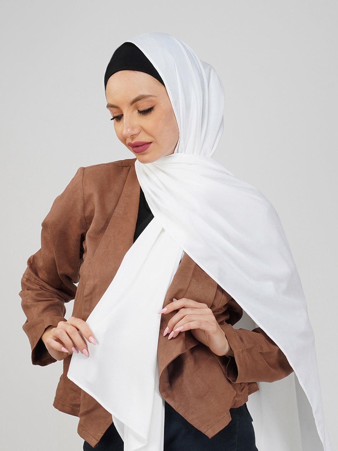 Soft Poly Crinkle Hijab