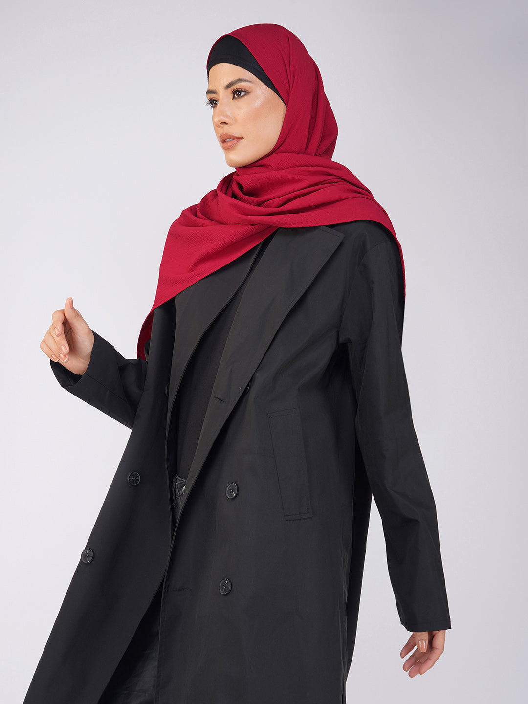 Soft Poly Crinkle Hijab