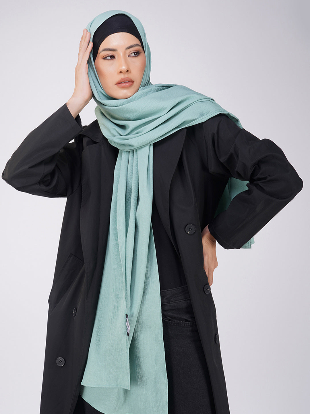 Soft Poly Crinkle Hijab