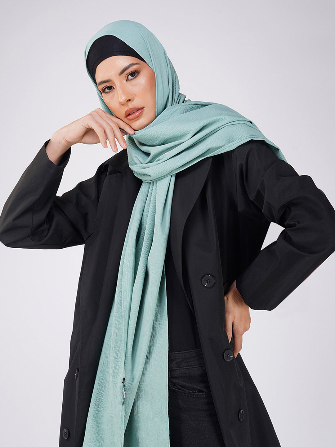 Soft Poly Crinkle Hijab