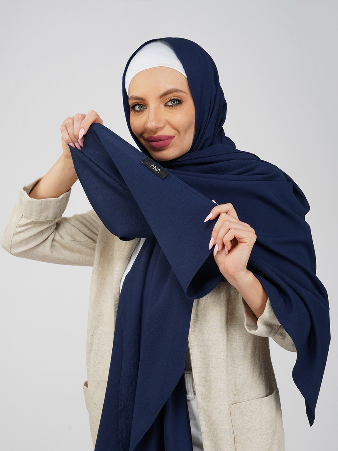 Soft Poly Crinkle Hijab