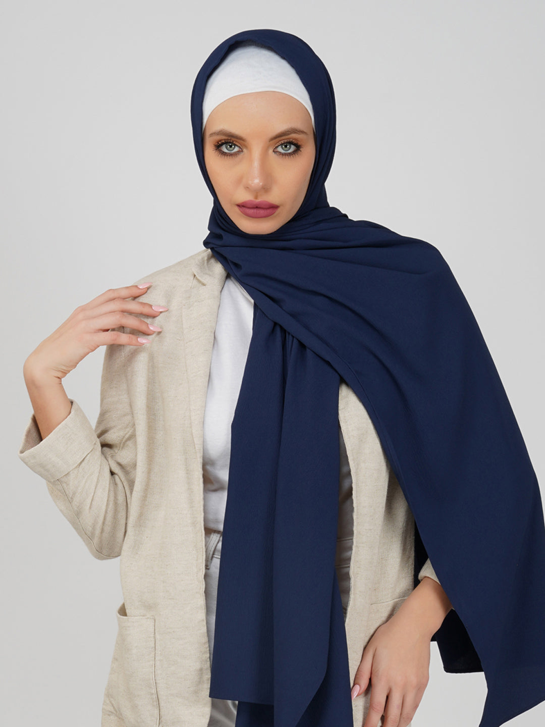 Soft Poly Crinkle Hijab