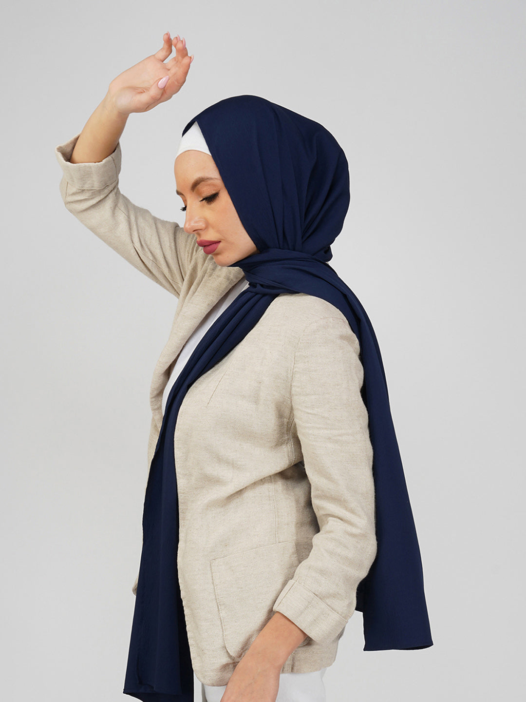 Soft Poly Crinkle Hijab