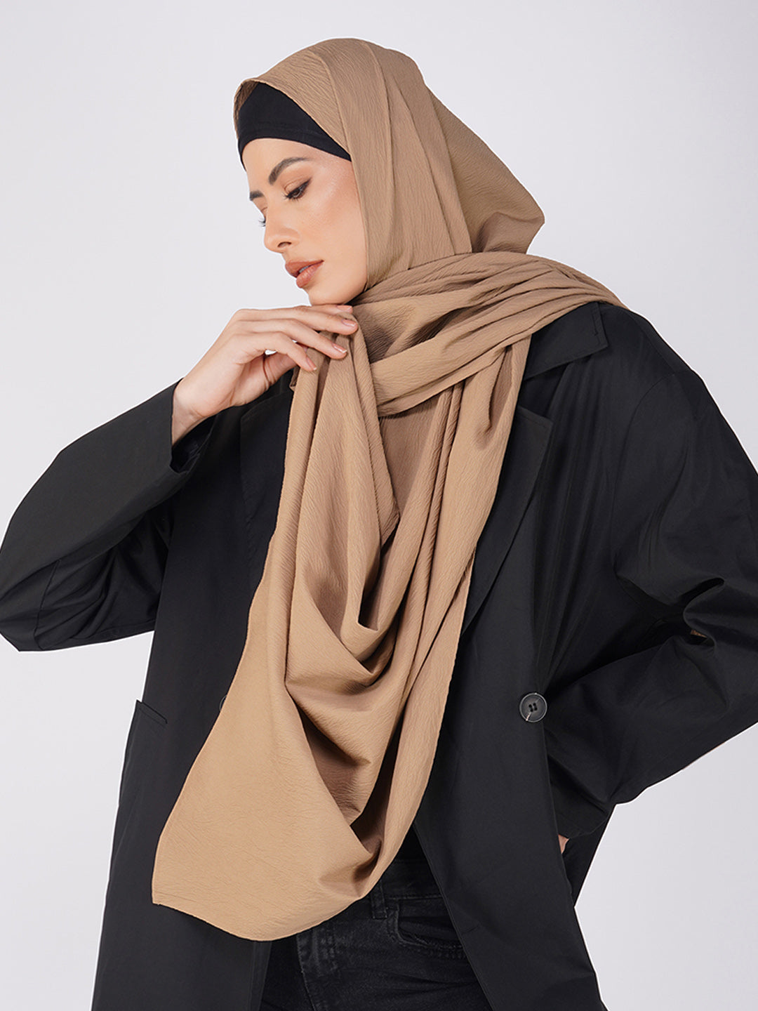 Soft Poly Crinkle Hijab