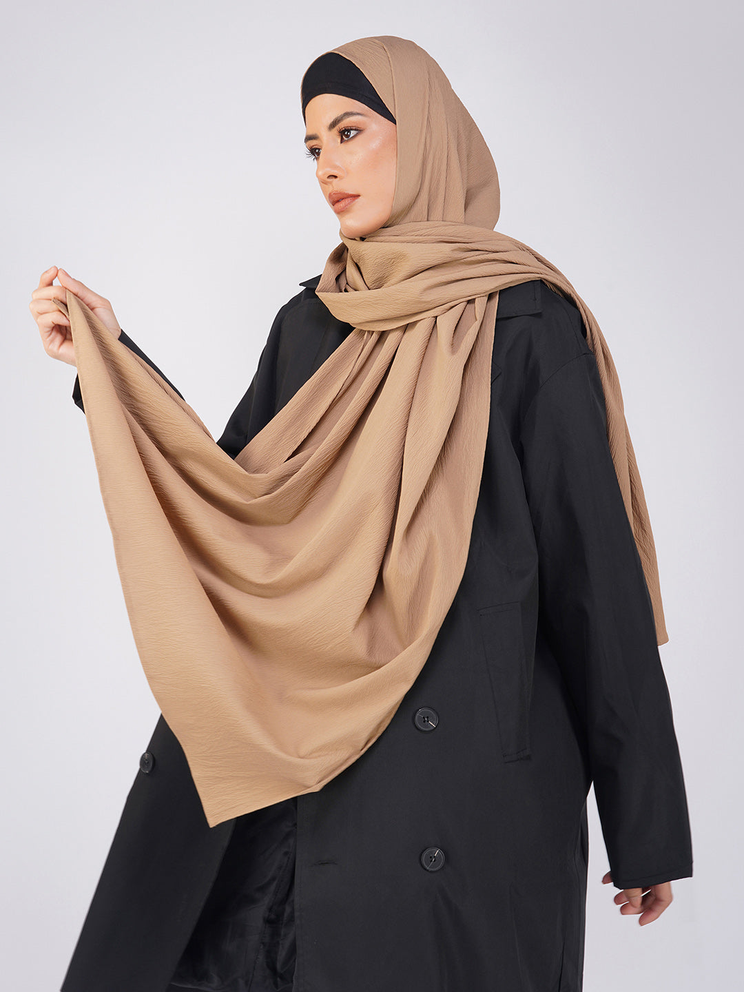 Soft Poly Crinkle Hijab