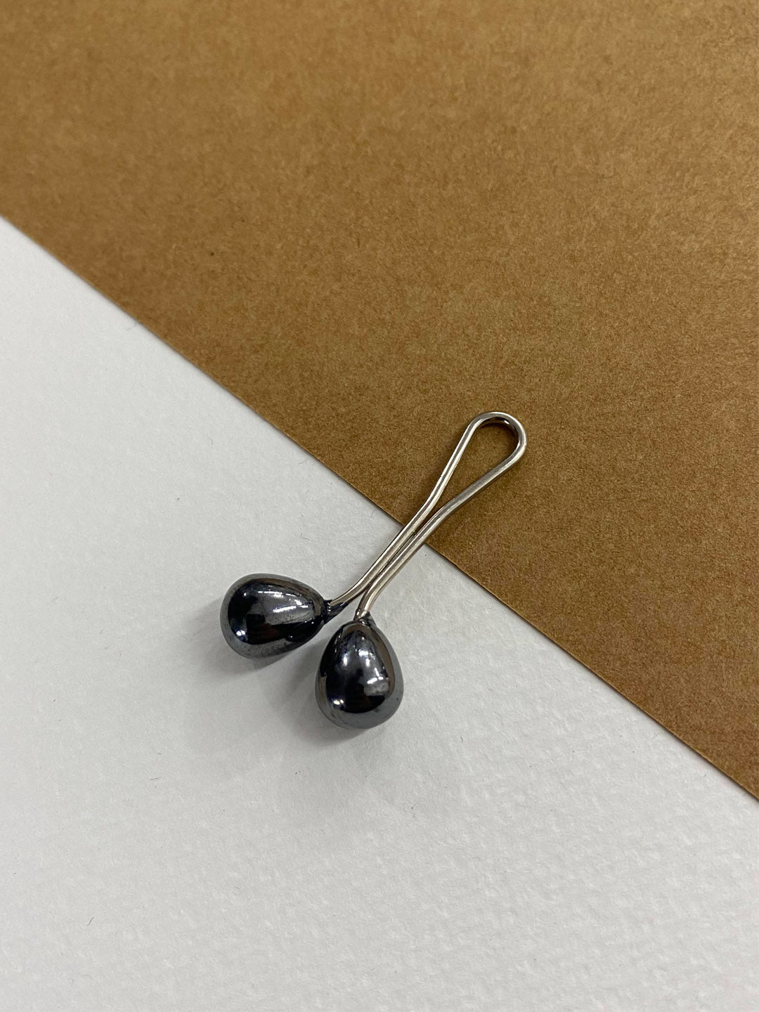 Drop Pearl Glider Pin-Set Of 5