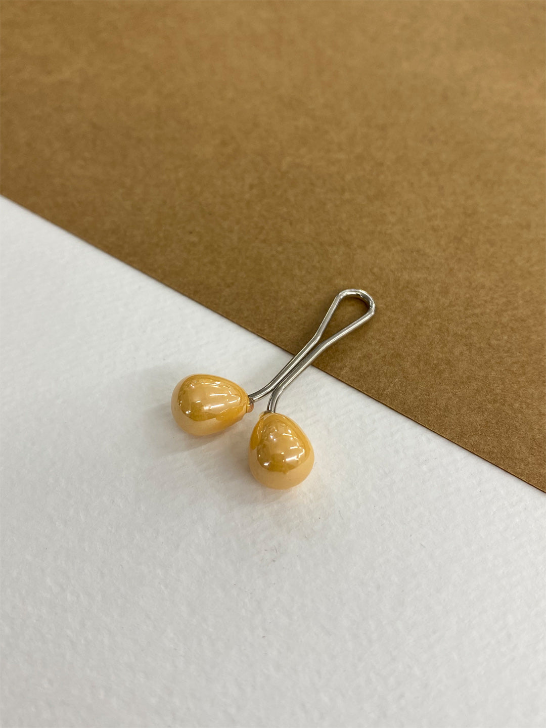 Drop Pearl Glider Pin-Set Of 5