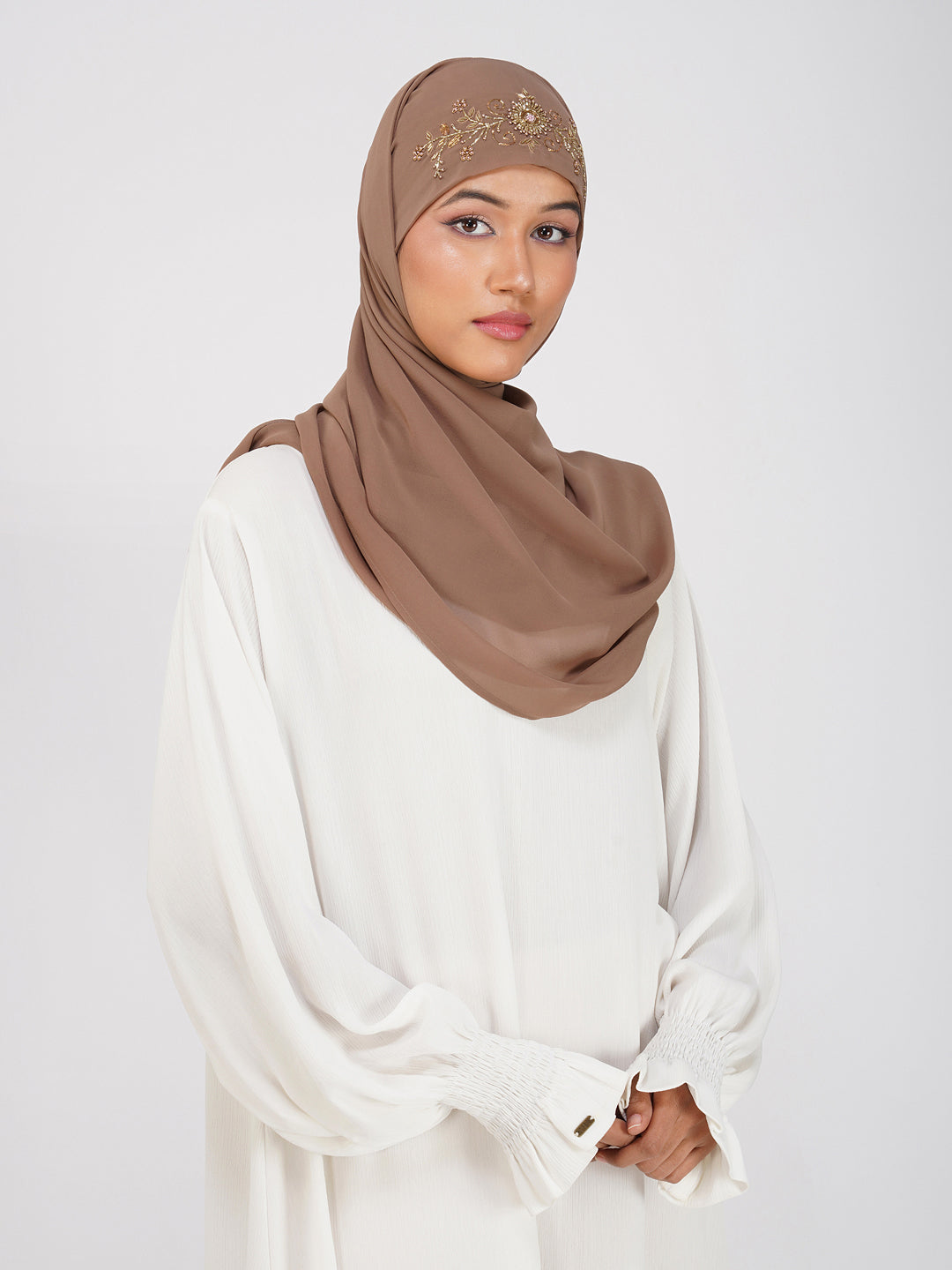 Zahra Hijab - Taupe