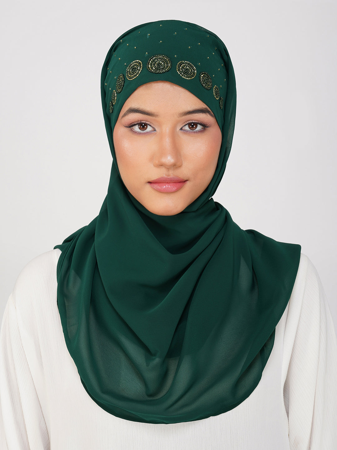 Zahra Hijab - Bottle Green