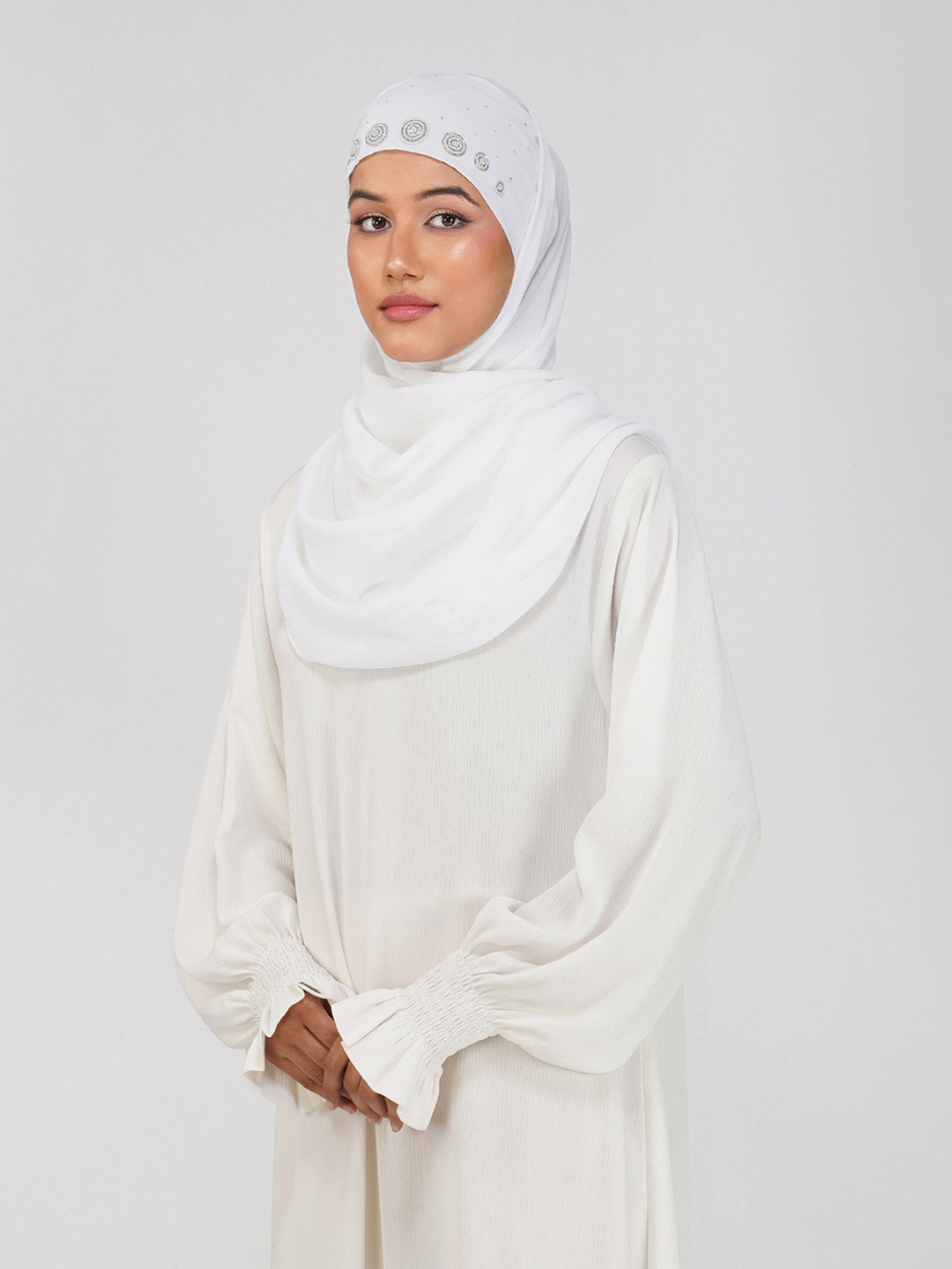 Zahra Hijab - White