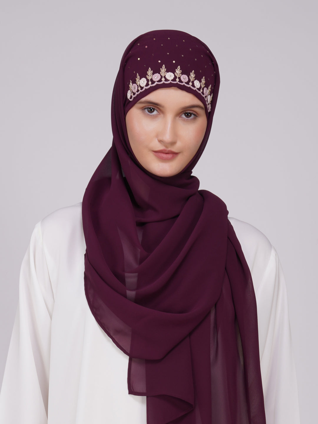 Zahra Hijab - Raisin Purple
