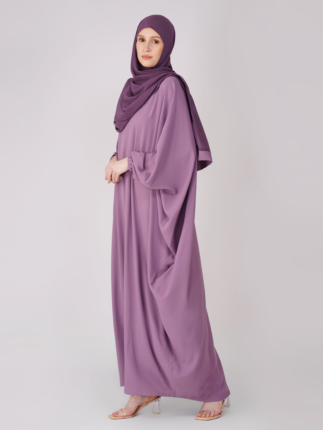Classic Kaftan With Elastic Sleeves