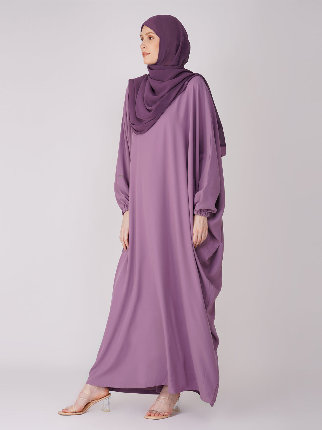 Classic Kaftan With Elastic Sleeves