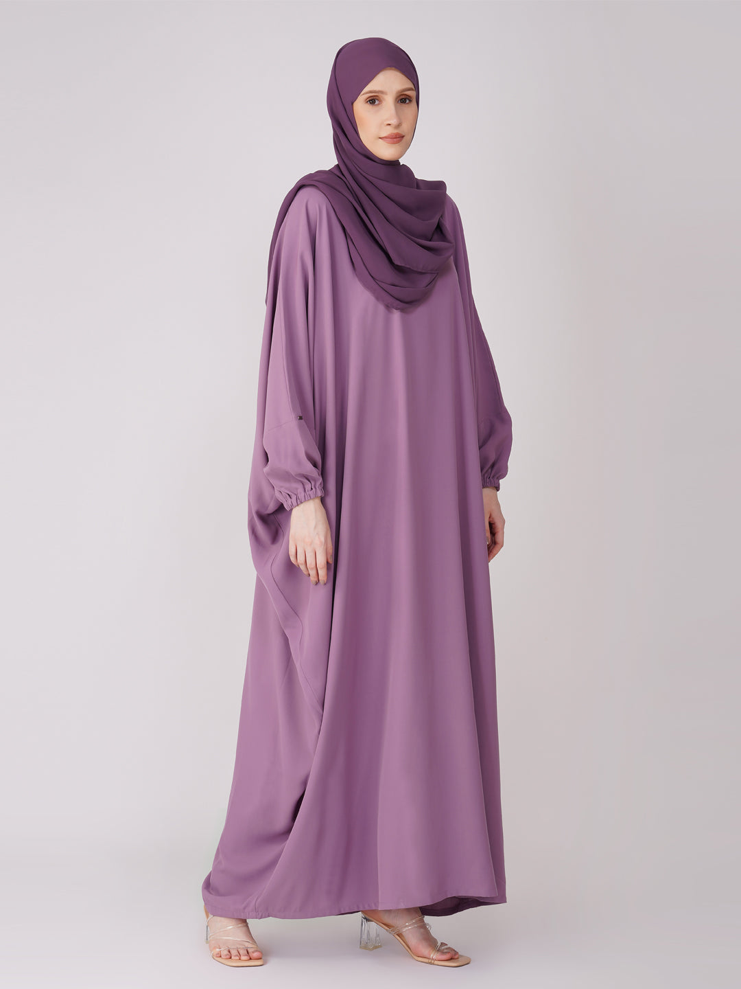 Classic Kaftan With Elastic Sleeves