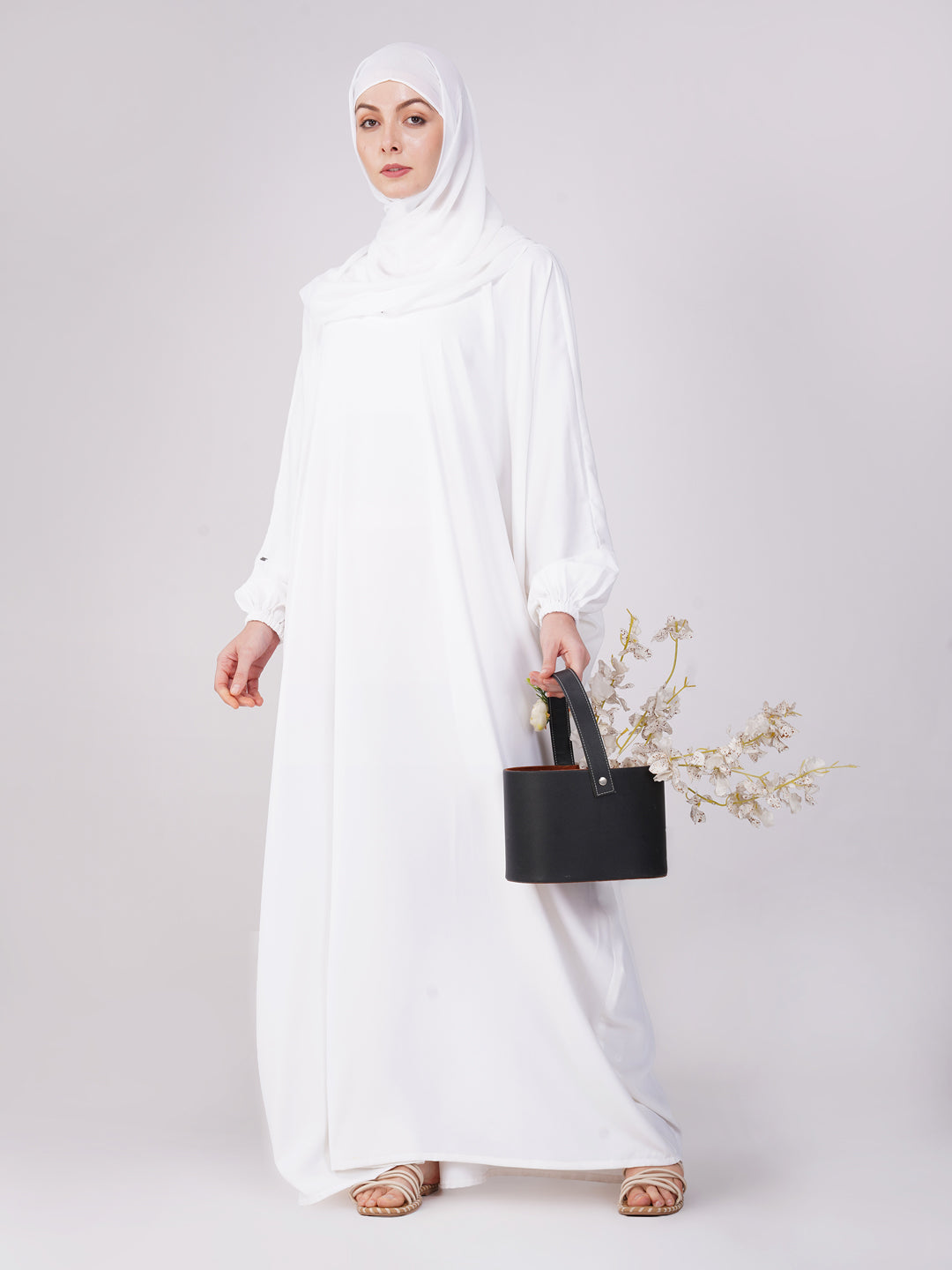 Classic Kaftan with Elastic Sleeves