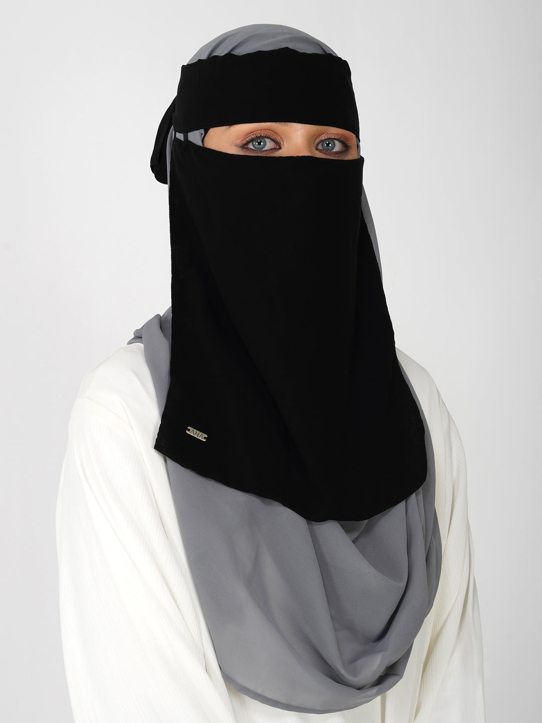 Niqab With Elastic At Sides