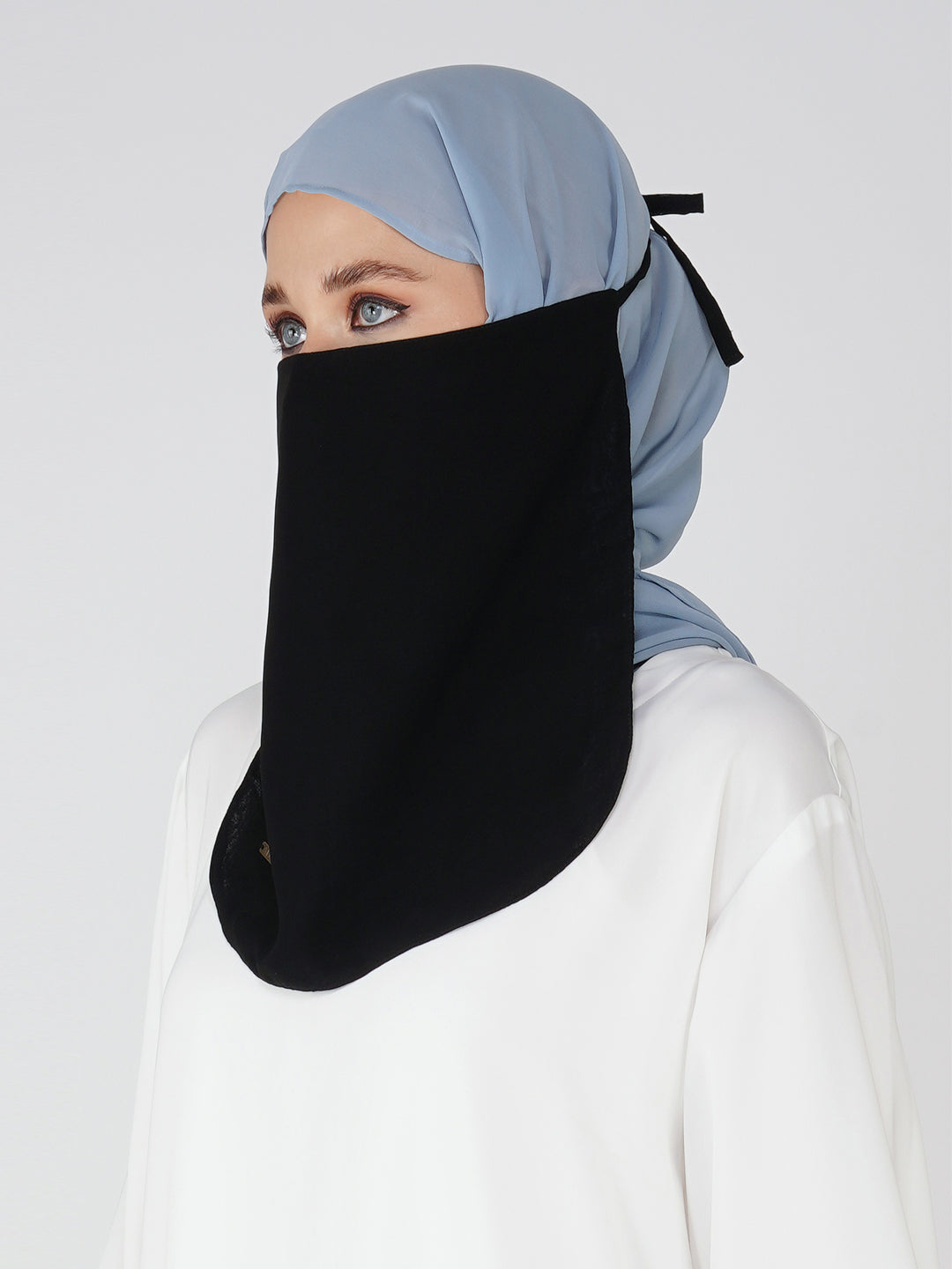 Half Niqab With Knot
