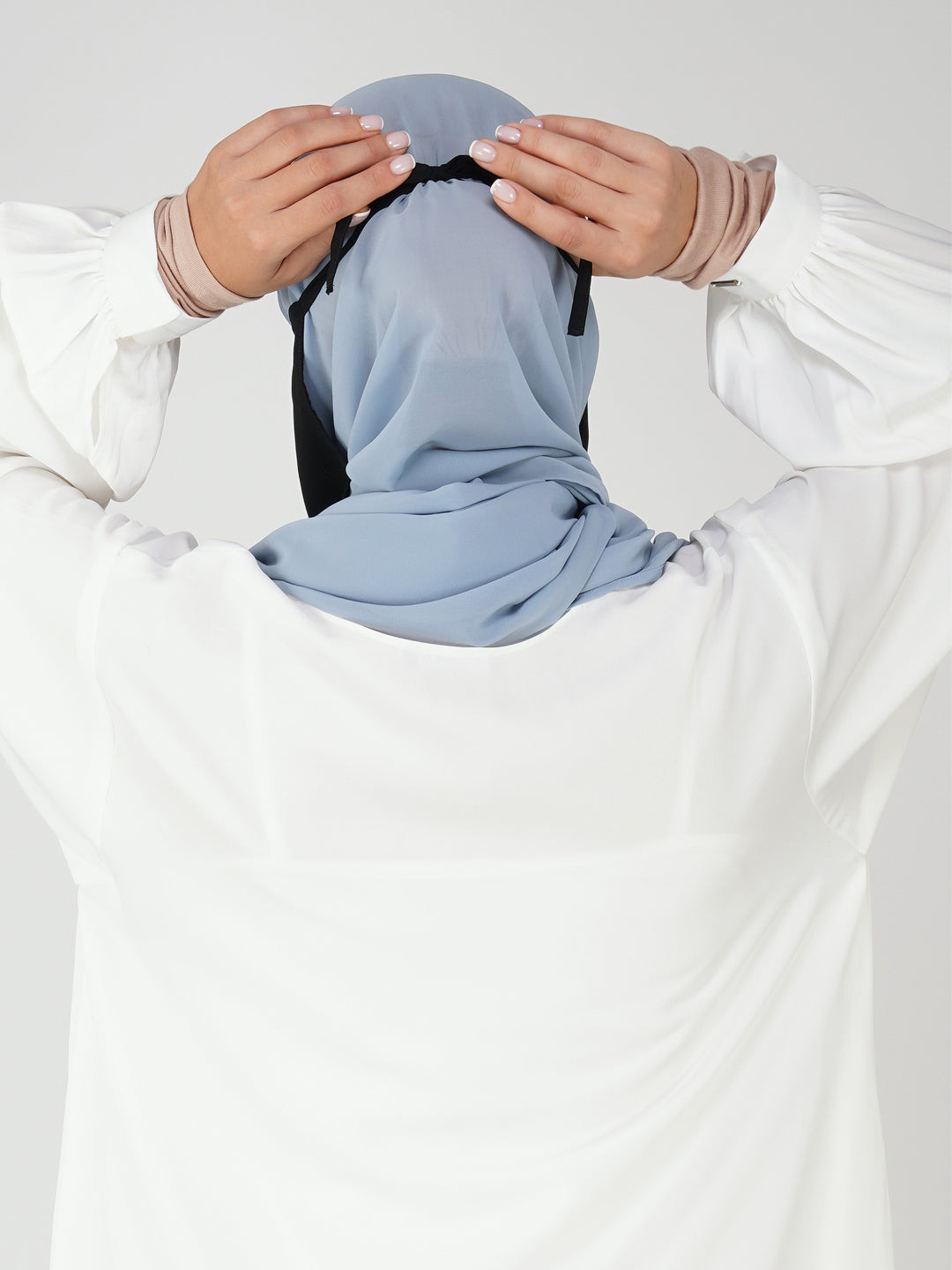 Half Niqab With Knot