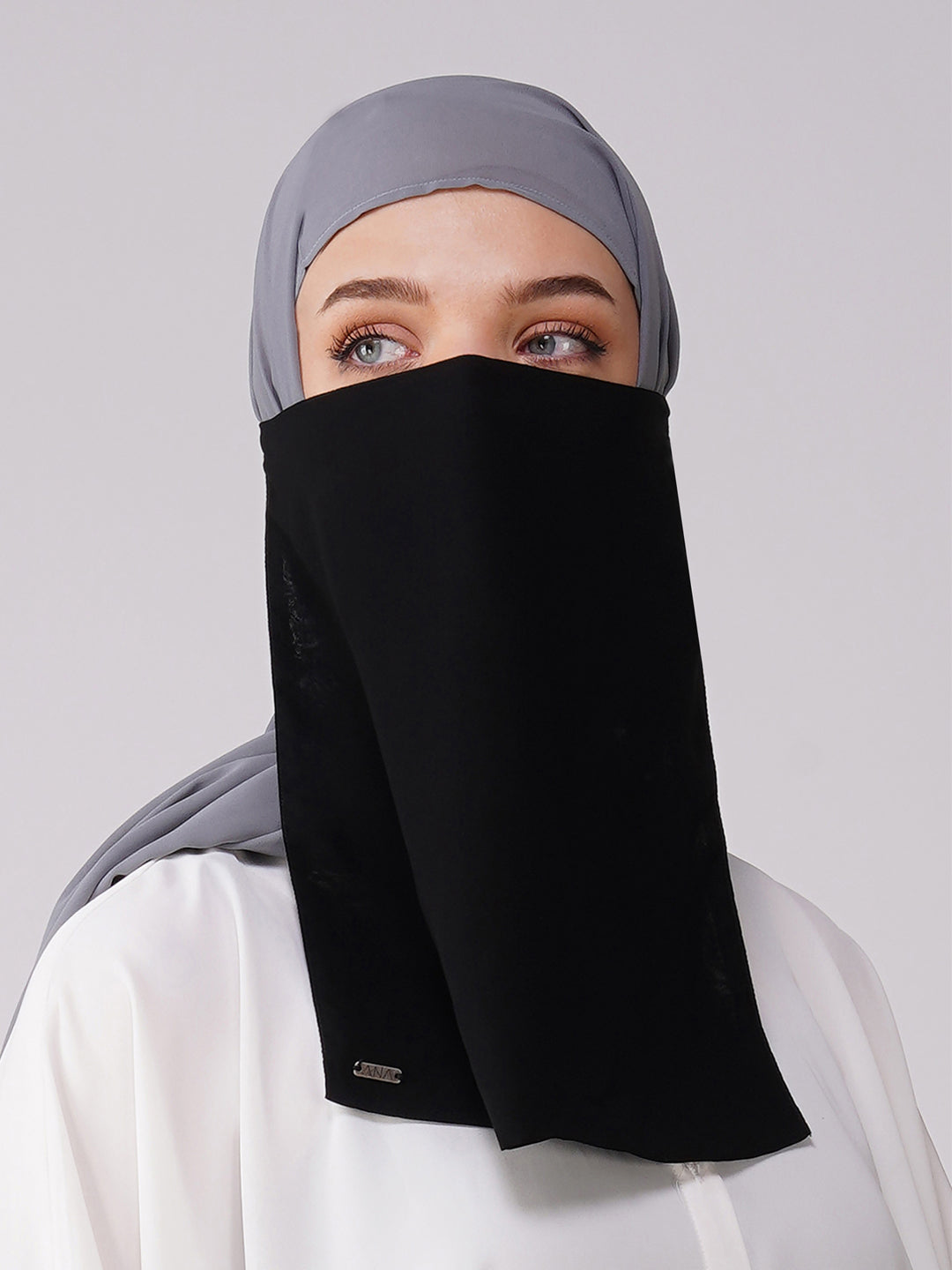 Half Niqab With Knot