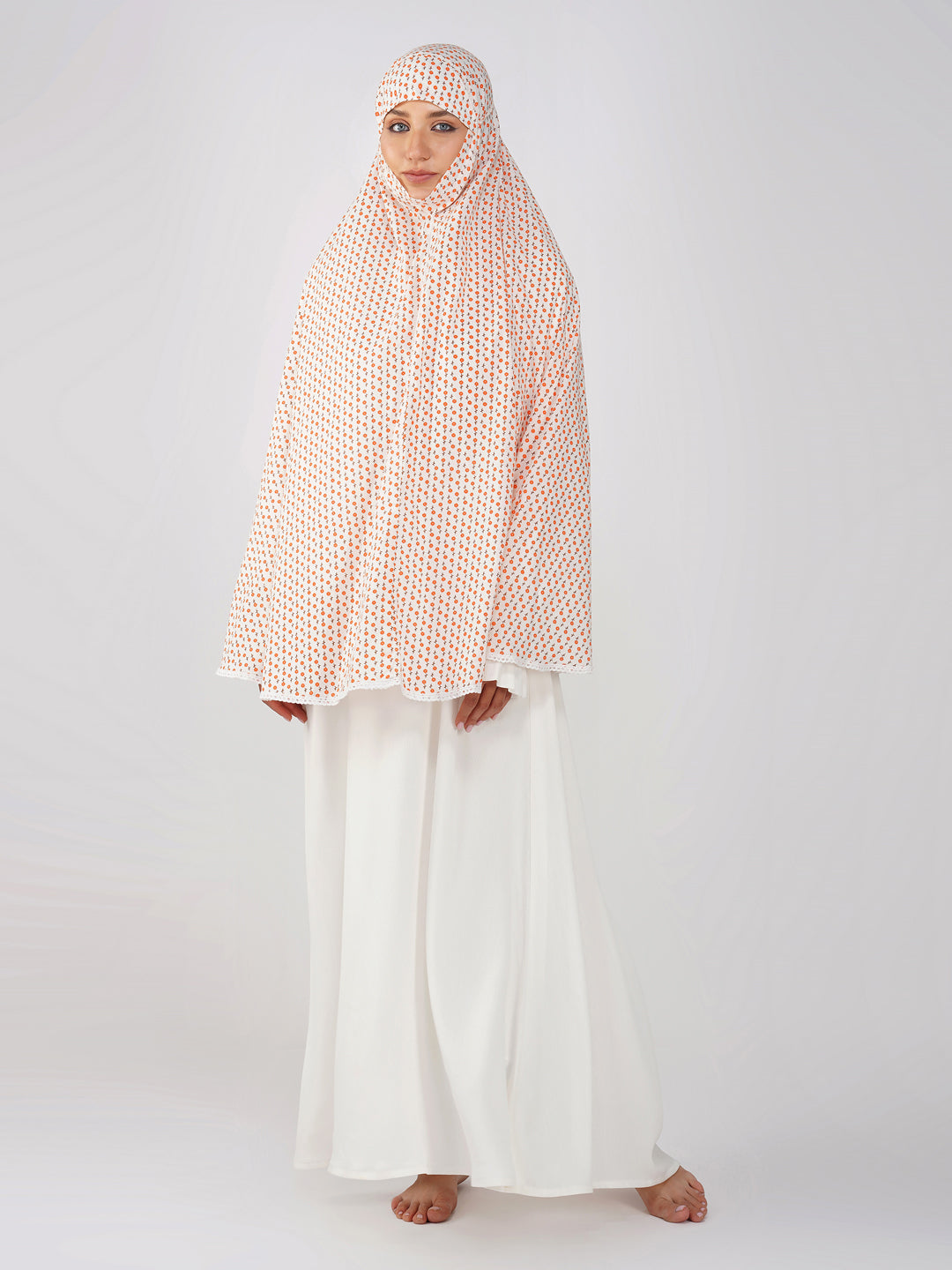 Falak Ditsy Floral Cotton Namaz Makhna