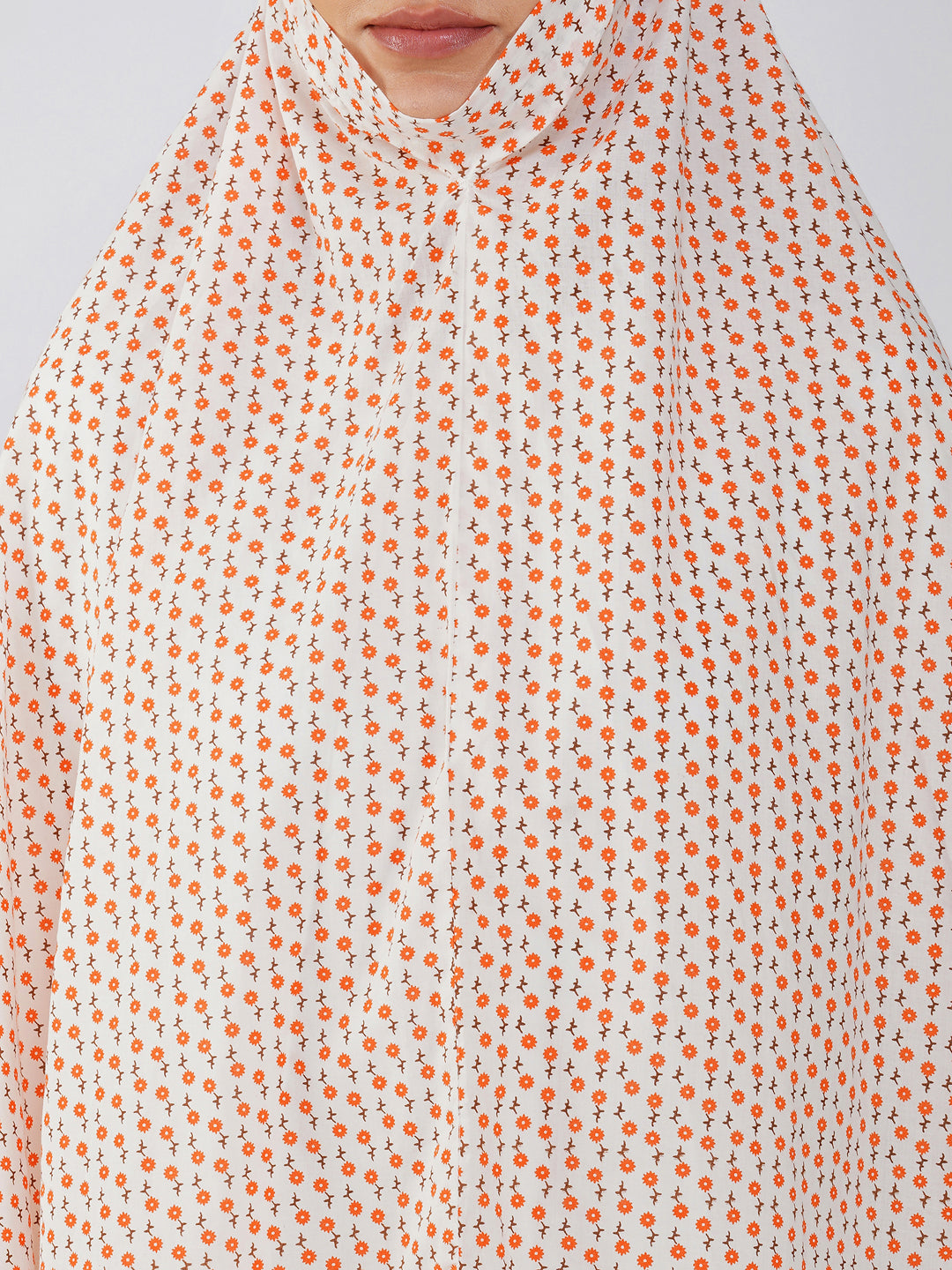 Falak Ditsy Floral Cotton Namaz Makhna