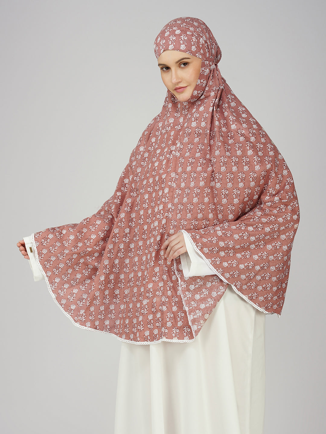 Nargis Rose Cotton Namaz Makhna