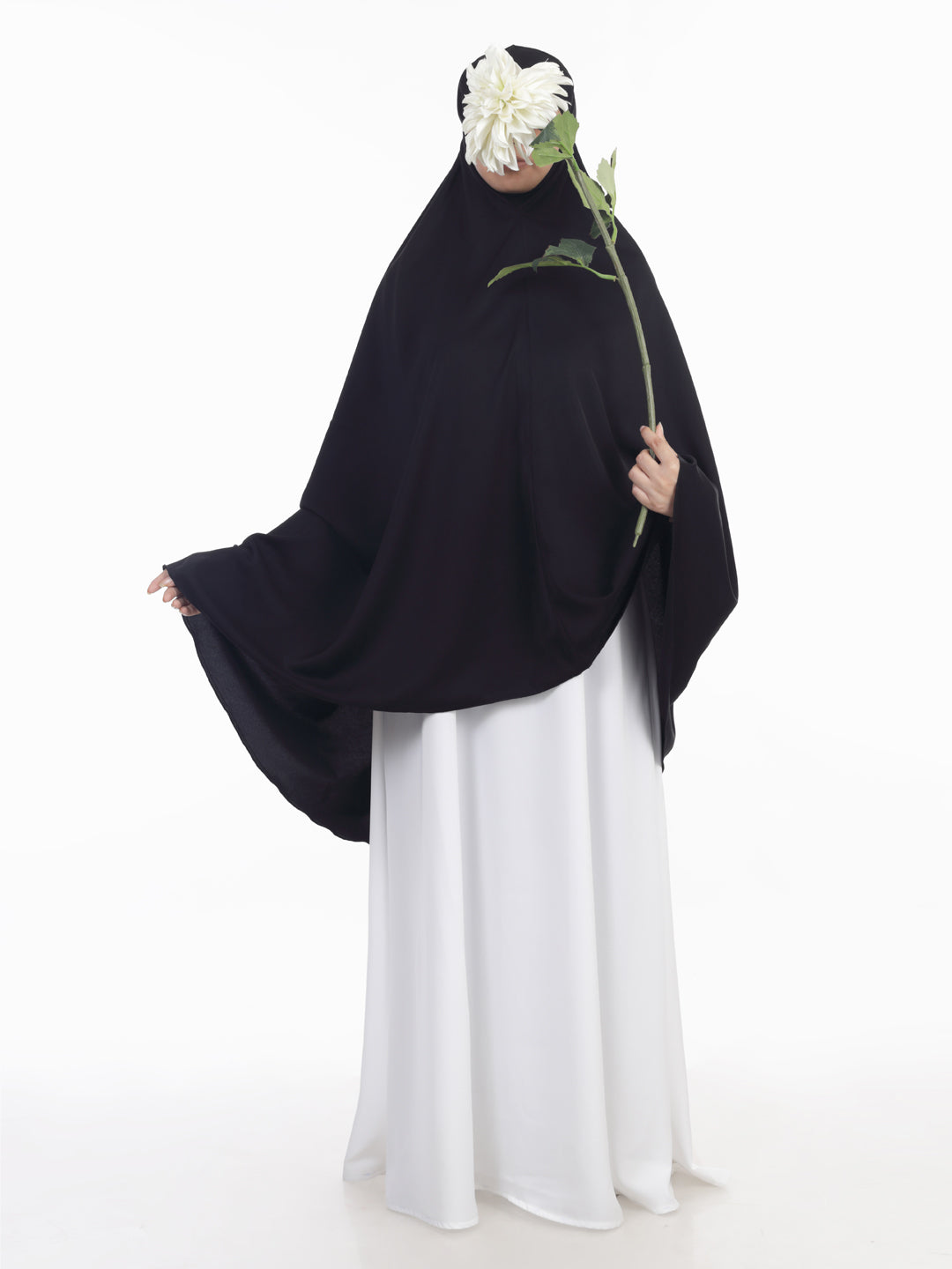 Kashaf Black Solid Namaz Makhna