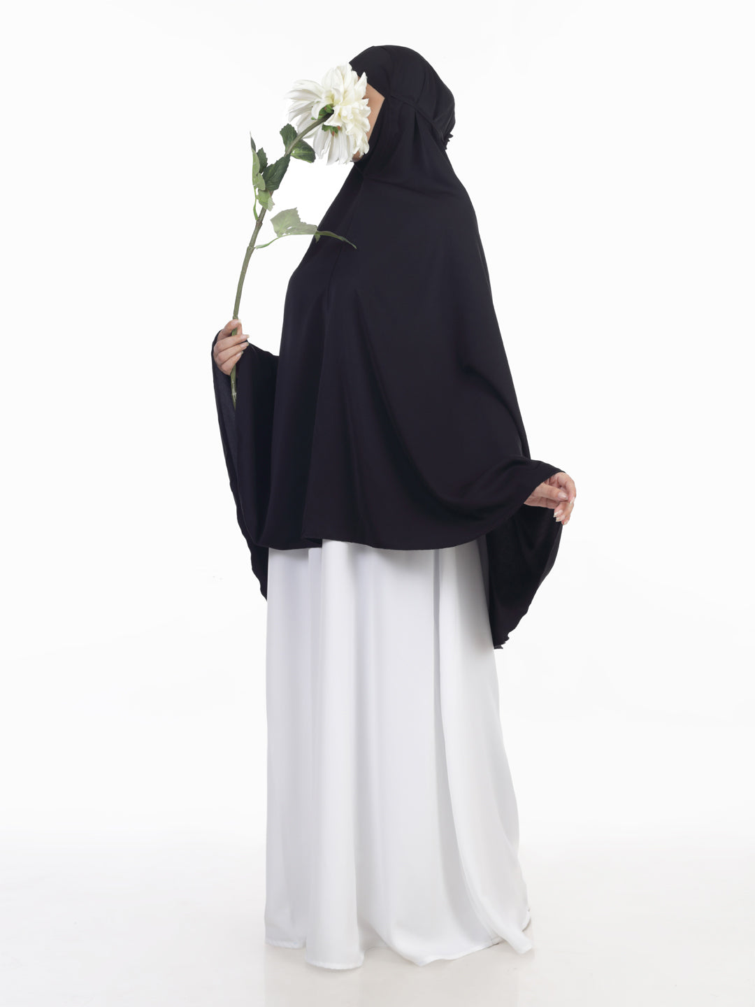 Kashaf Black Solid Namaz Makhna