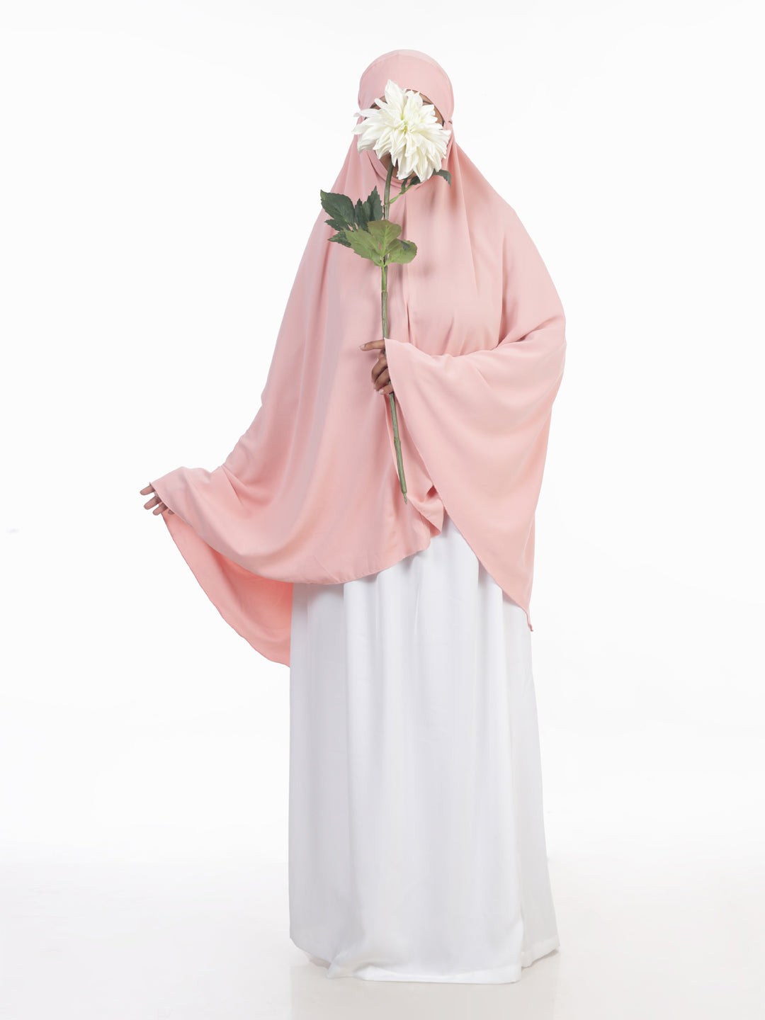 Kashaf Peach Solid Namaz Makhna