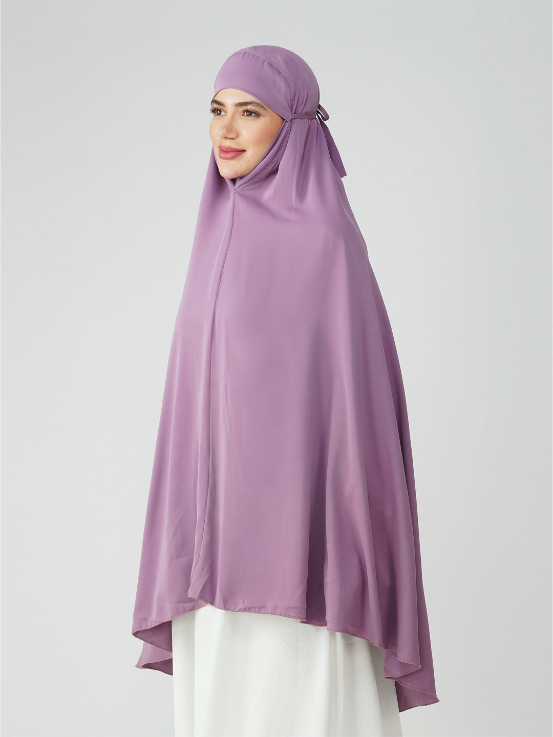 Kashaf Purple Solid Namaz Makhna