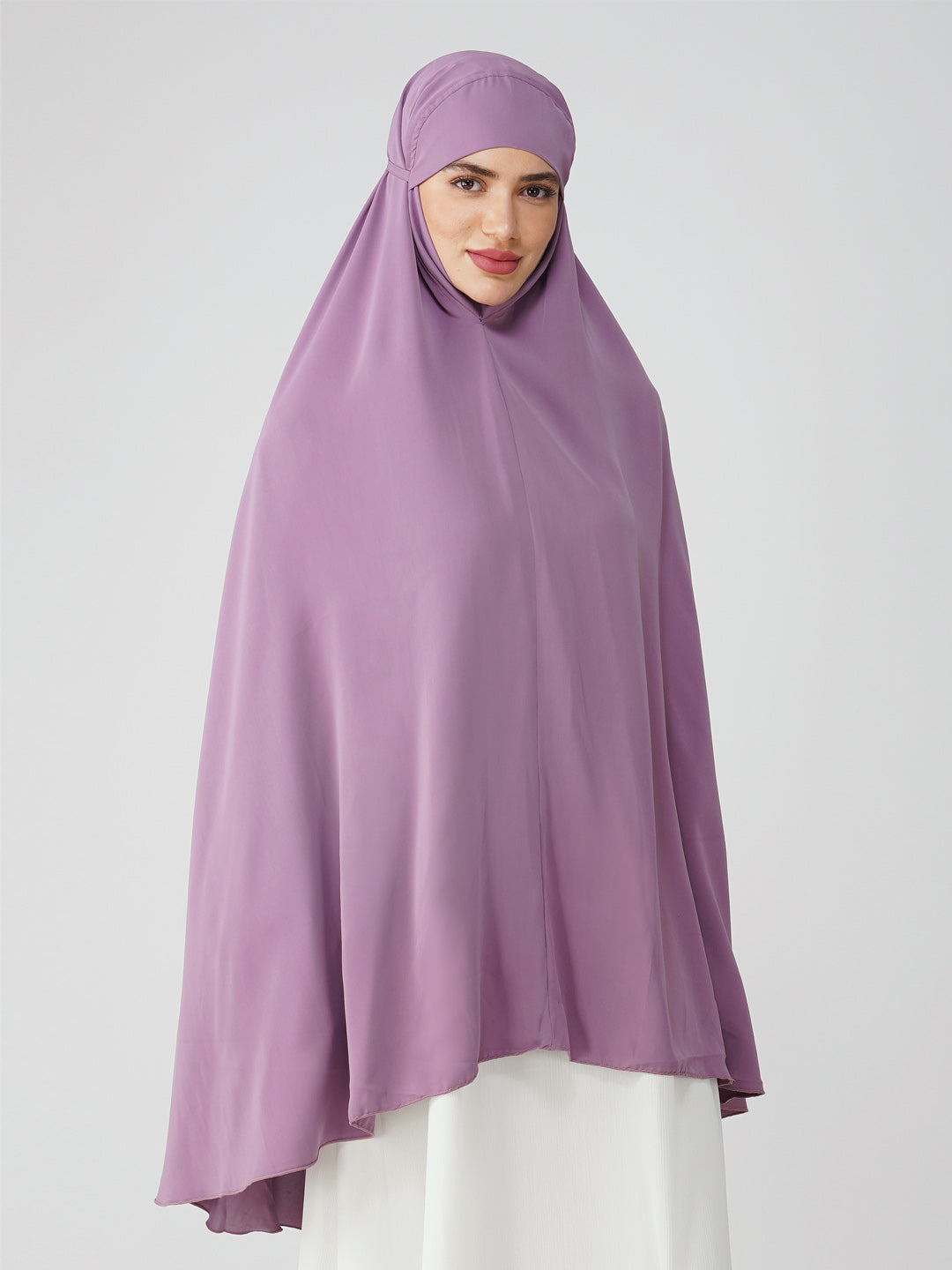 Kashaf Purple Solid Namaz Makhna