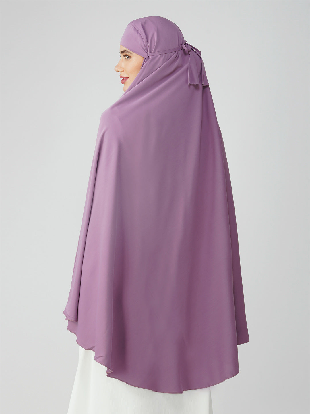 Kashaf Purple Solid Namaz Makhna