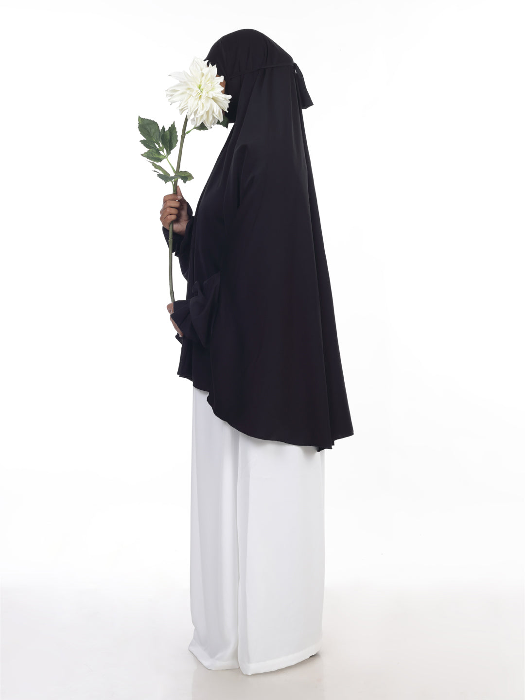 Kashaf Black Solid Namaz Makhna