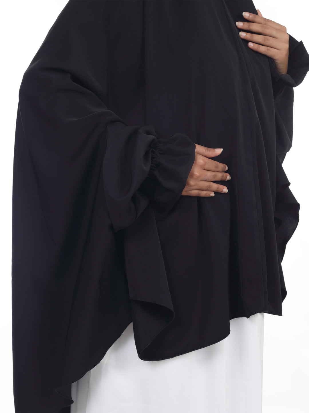 Kashaf Black Solid Namaz Makhna