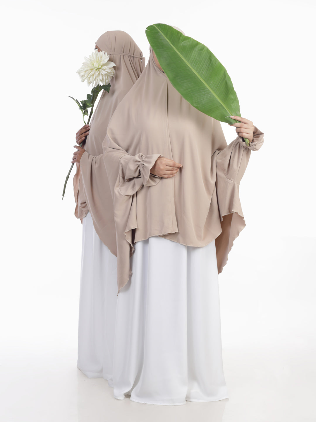 Kashaf Beige Solid Namaz Makhna