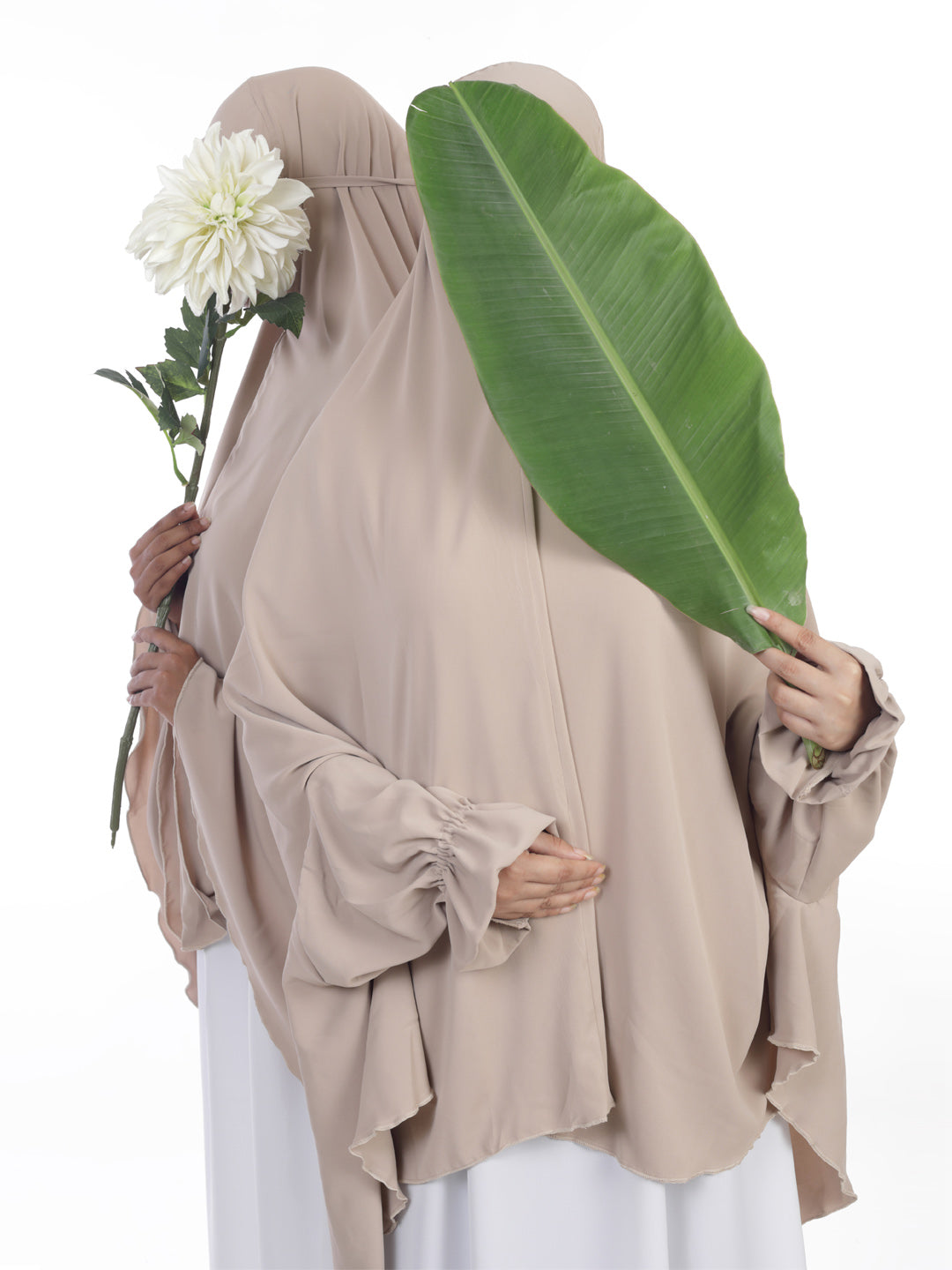 Kashaf Beige Solid Namaz Makhna