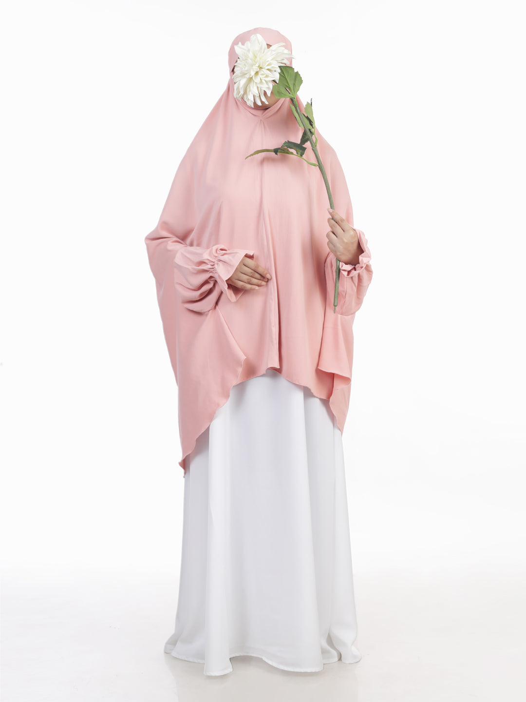 Kashaf Peach Solid Namaz Makhna