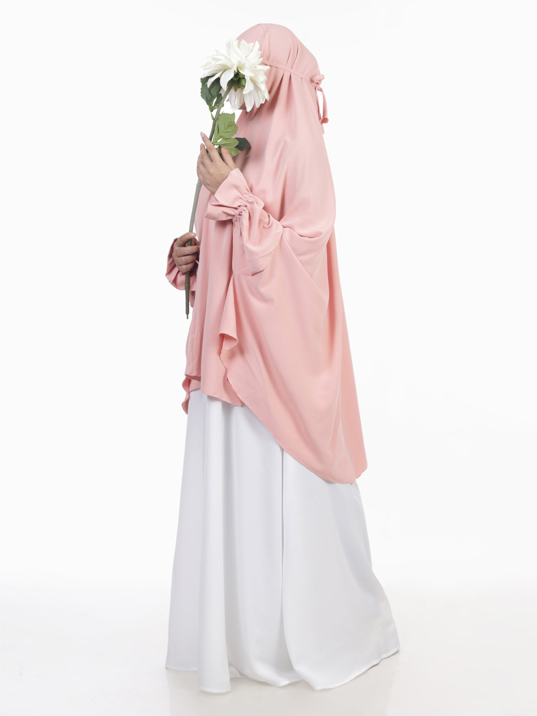 Kashaf Peach Solid Namaz Makhna