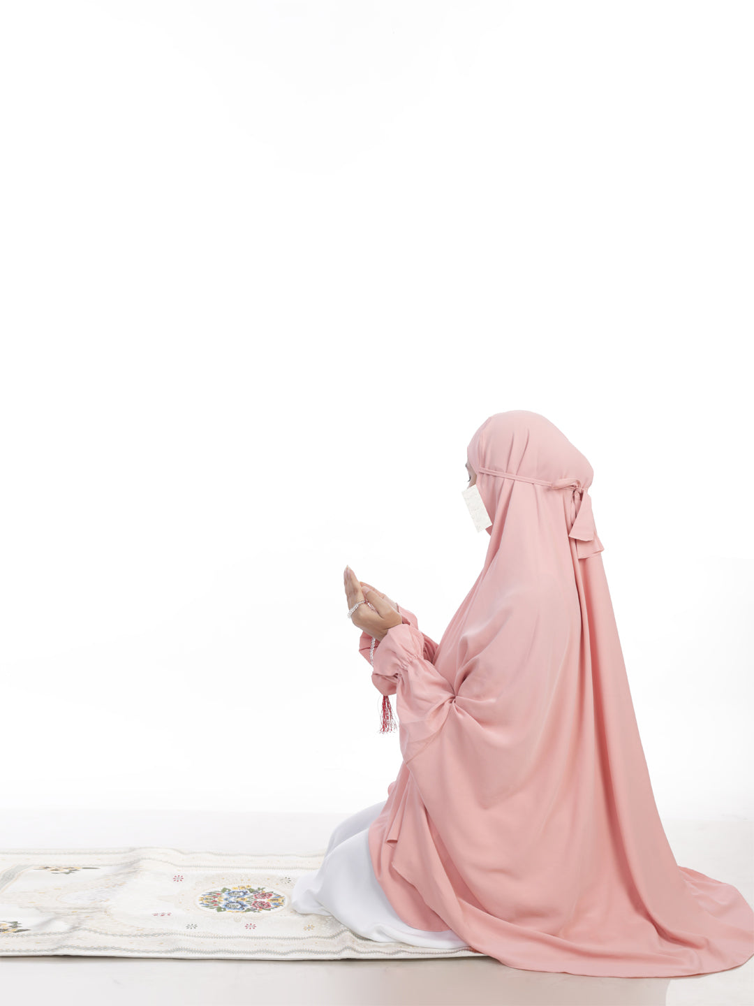 Kashaf Peach Solid Namaz Makhna
