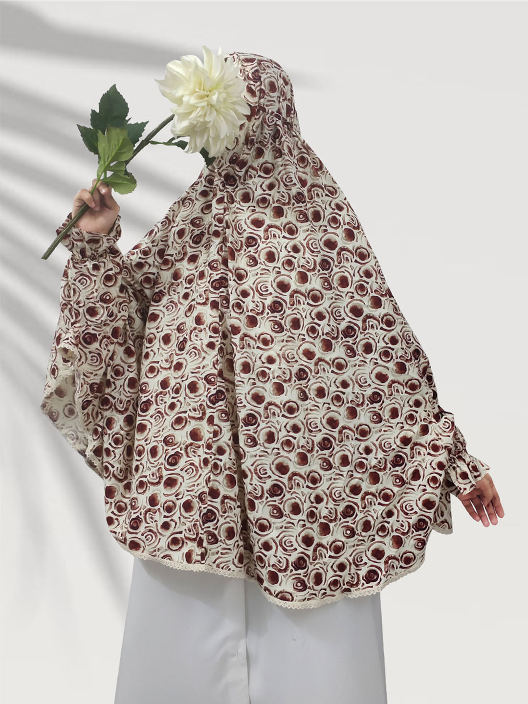 Zaya Brown Rayon Namaz Makhna