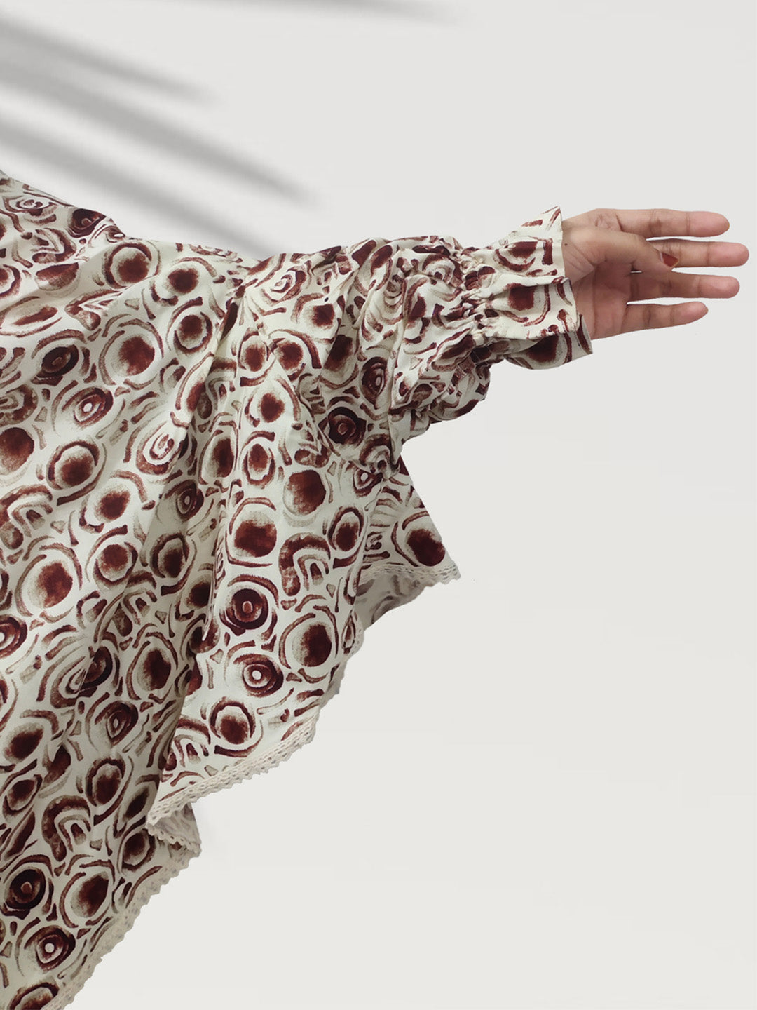Zaya Brown Rayon Namaz Makhna