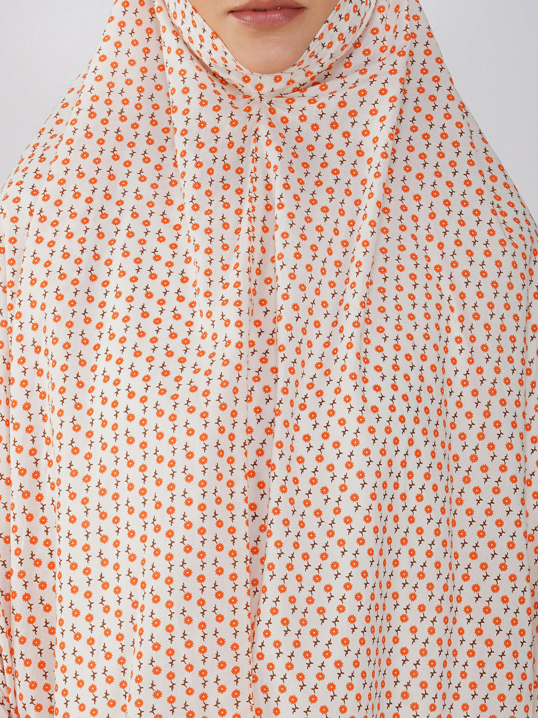 Falak Ditsy Floral Cotton Namaz Makhna