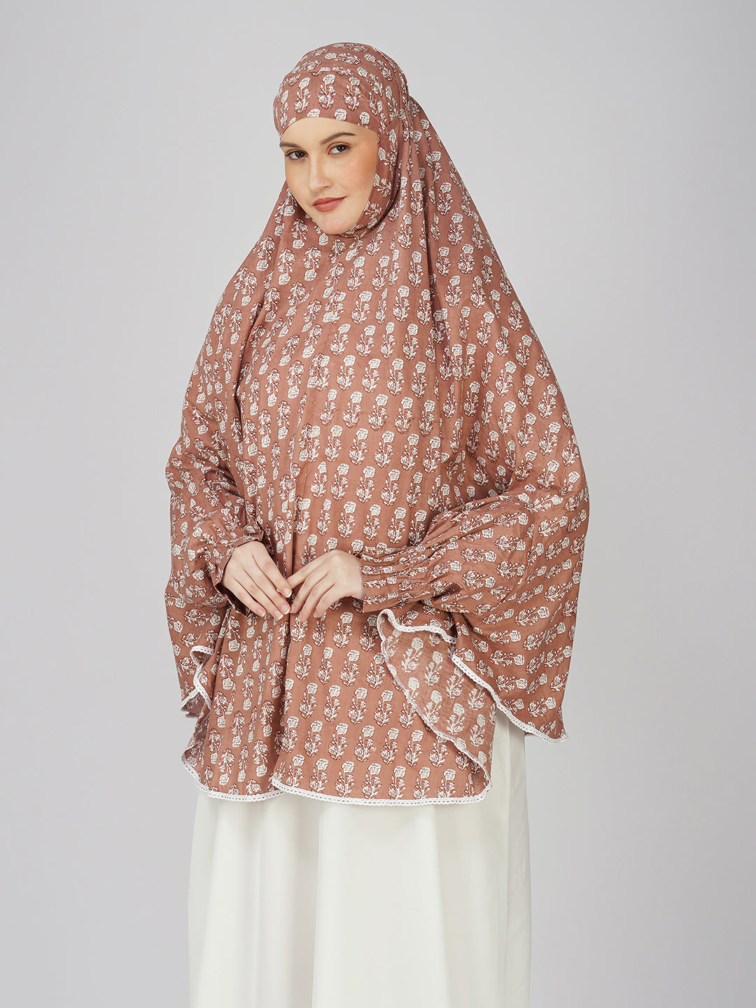 Nargis Rose Cotton Namaz Makhna